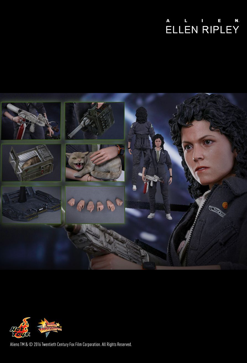 Illustration for article titled Hot Toys Just Revealed the Ultimate Ellen Ripley Alien Figure